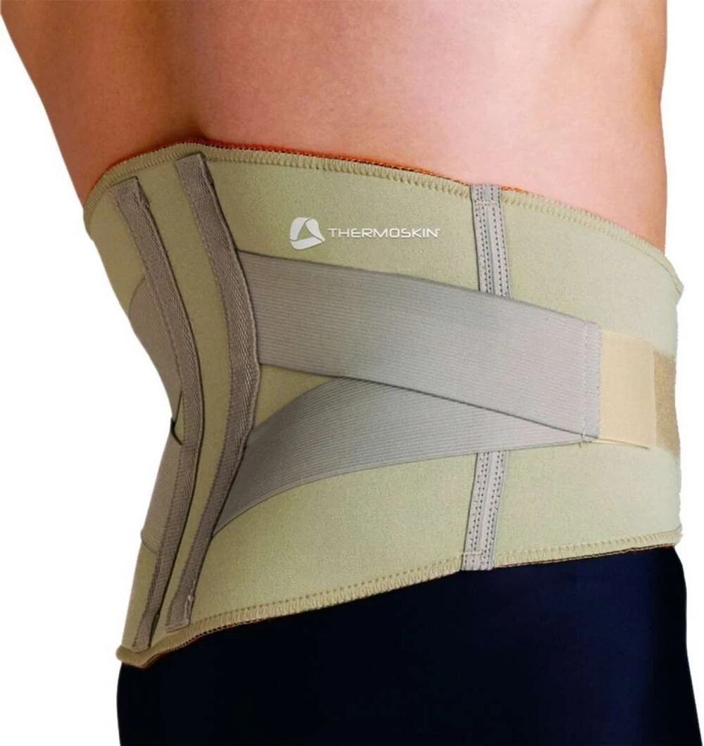 Thermoskin Adjustable Lumbar Support, Beige Size: 3X-Large